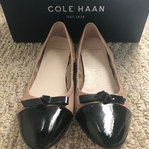 Cole Haan- Rosalie Cap Toe Flat. Make an offer!